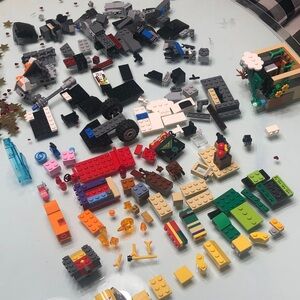 Assorted Lego bricks